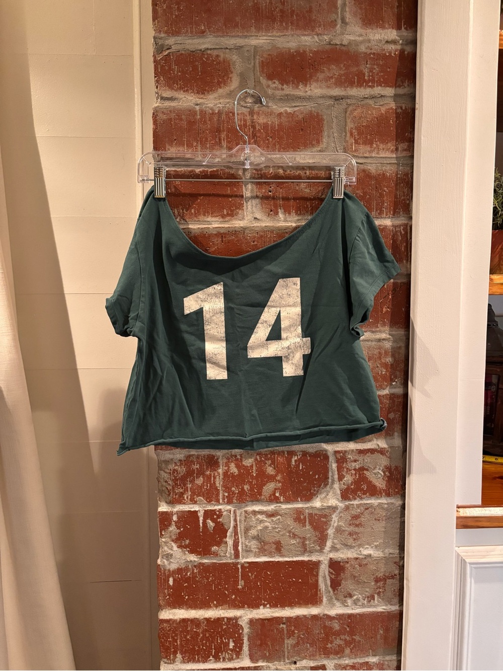 Cropped Jersey Tee